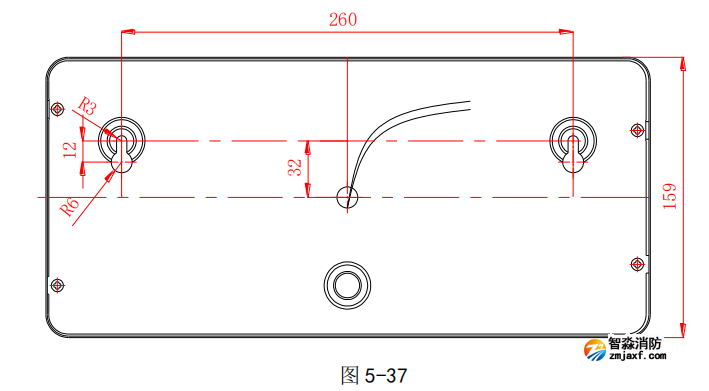 海灣GST-LD-8335H手動(dòng)自動(dòng)狀態(tài)指示燈安裝圖